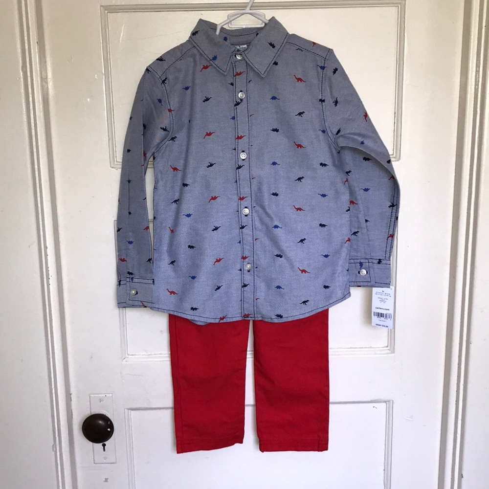 NWT Carter’s 2 piece matching set, size 5T